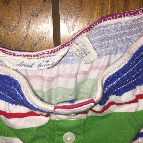 DEREK HEART Multicolor Strapless Top - Picture 6 of 6